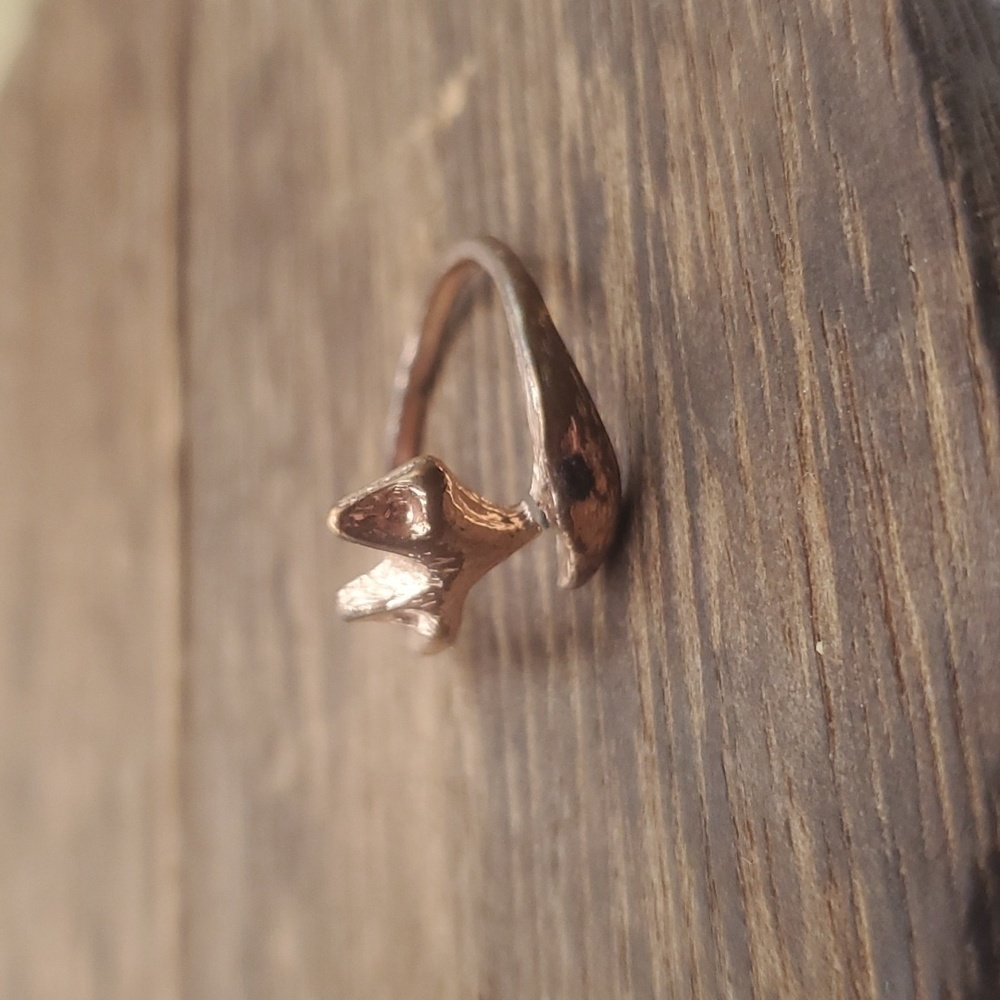 R126‎ sly fox ring adjustable size band